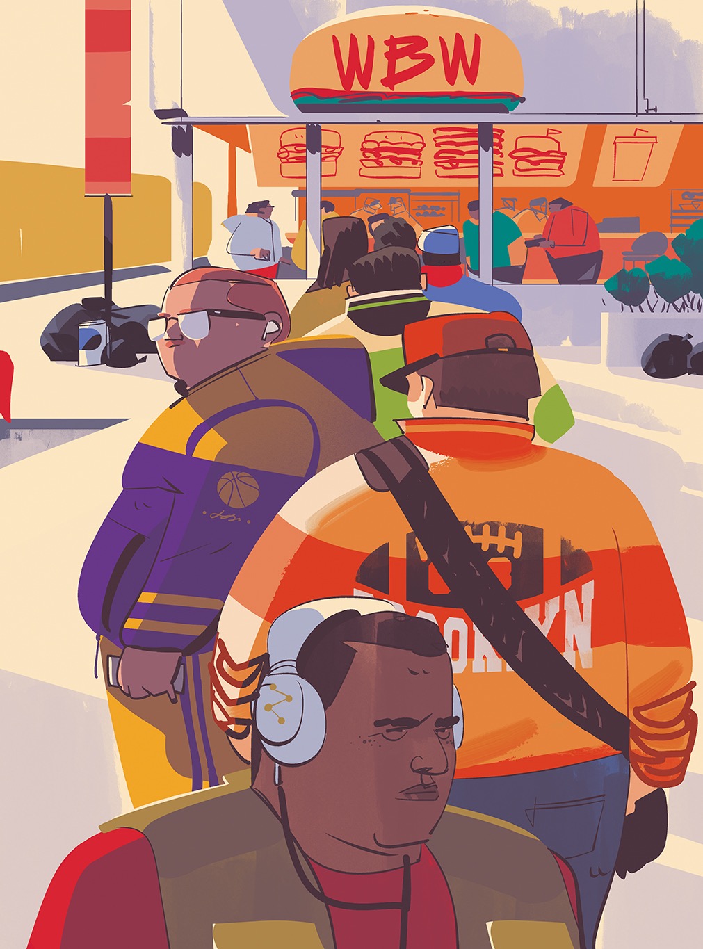 Inner page illustration for the book 